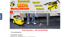 Desktop Screenshot of czystydywan.com