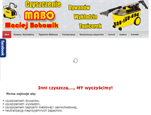Tablet Screenshot of czystydywan.com